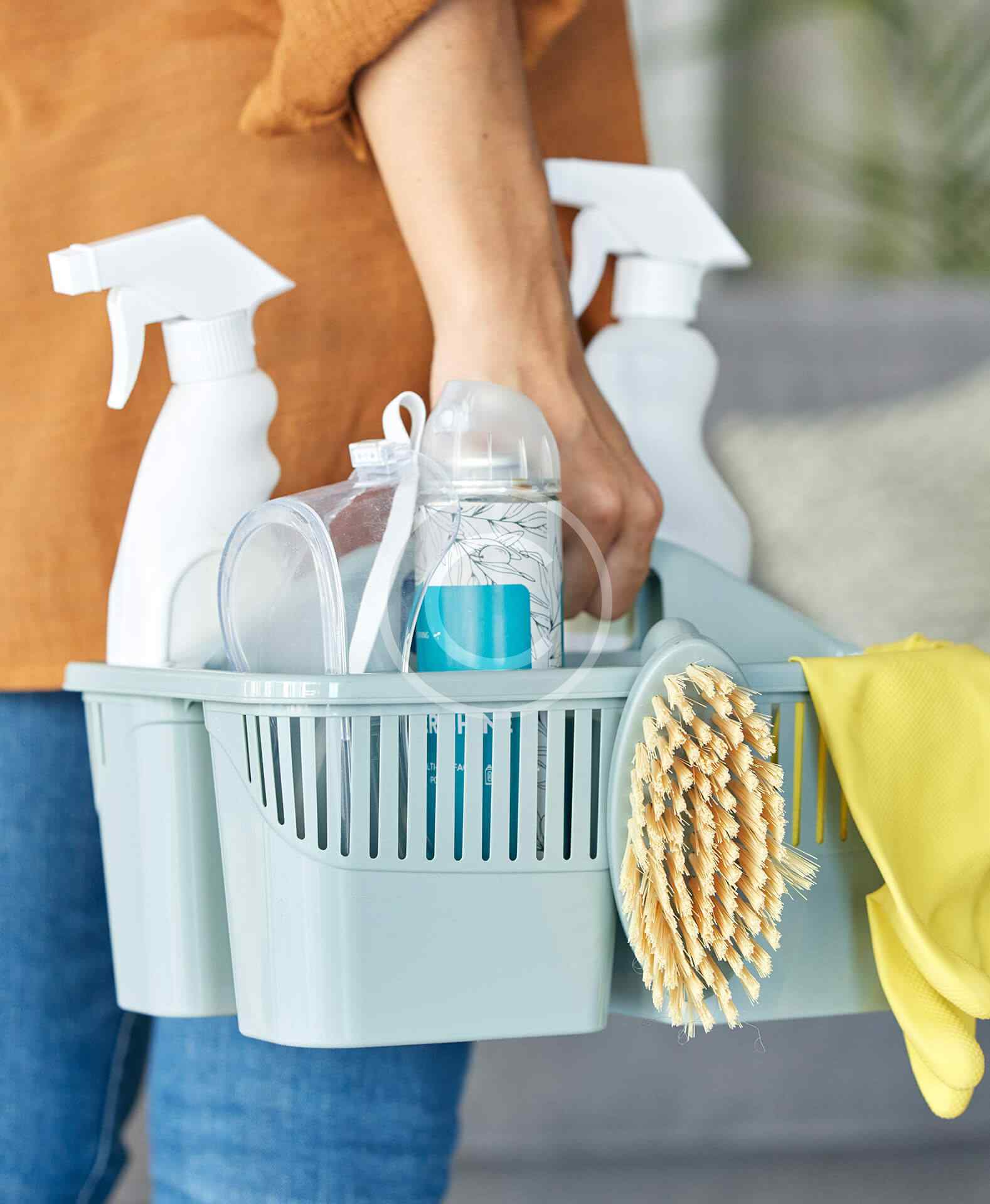 Cleaning basket set